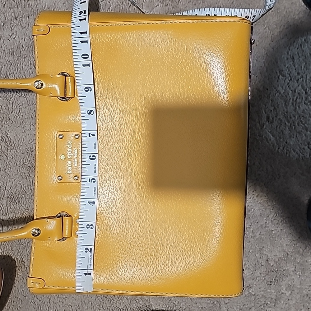 Kate Spade Mustard Yellow Purse - Picture 6 of 7